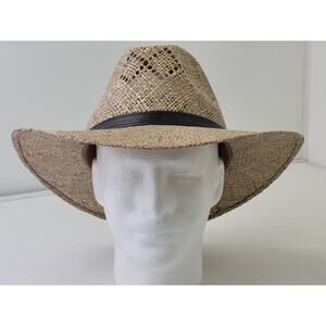 Stetson Dove Mountain 100% Seagrass Straw Hat Sz S/M